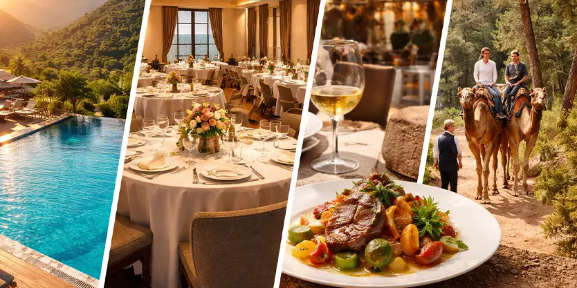 Suite avec vue panoramique sur l'Atlas