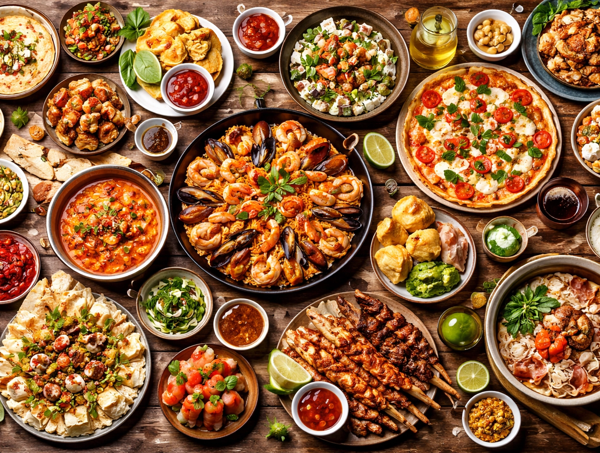 Plats marocains raffinés du chef Atlas Day